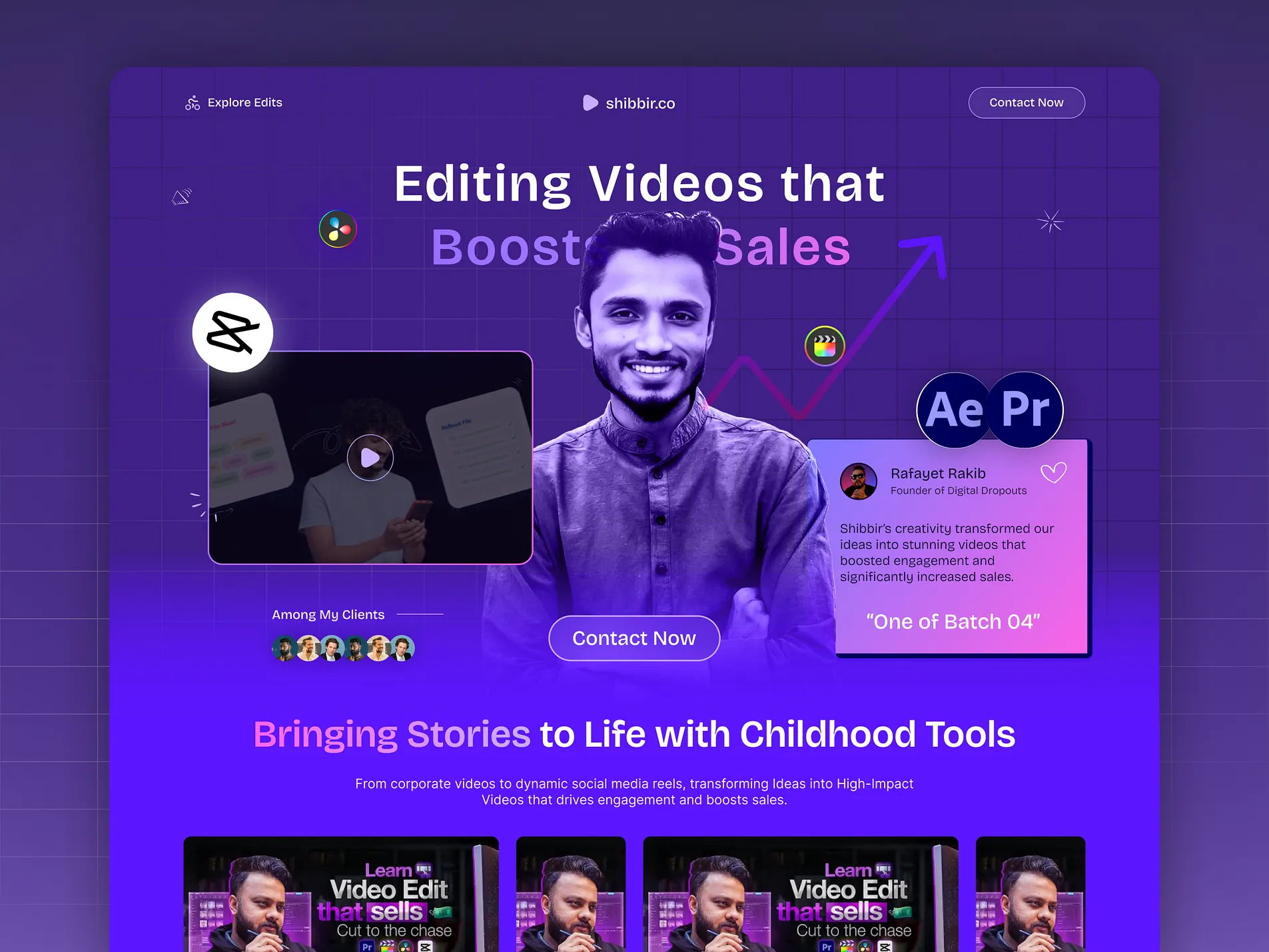 Video Editor Portfolio Delhi